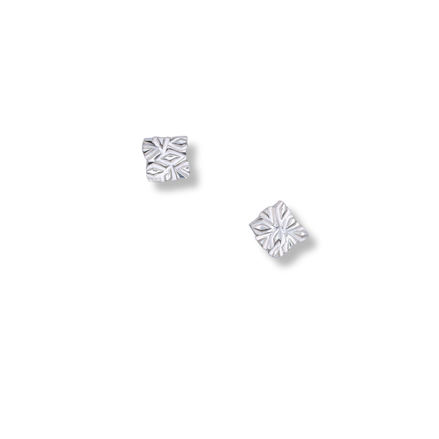 Jewellery by Xiao Earrings | Textured Studs #5