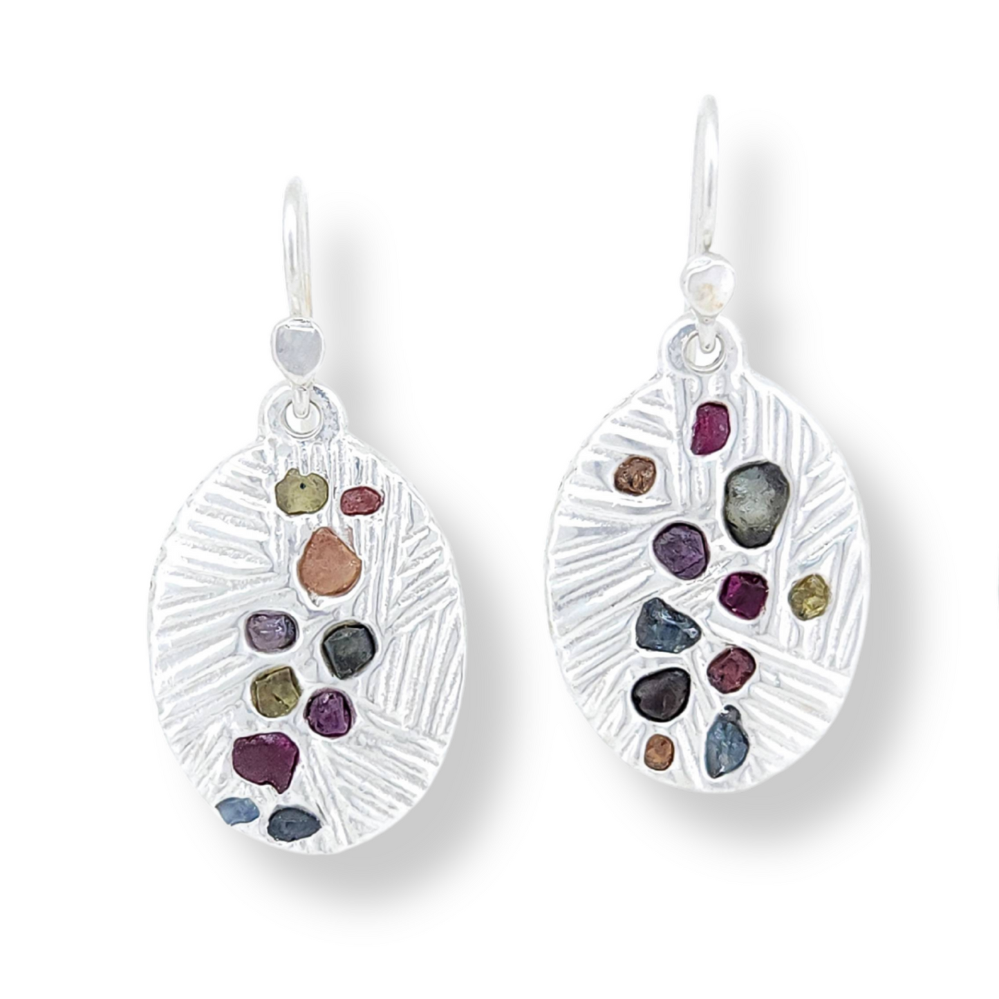 Jewellery by Xiao Earrings | Rough Precious Drops #2