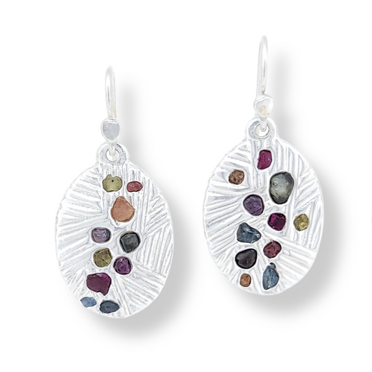 Jewellery by Xiao Earrings | Rough Precious Drops #2