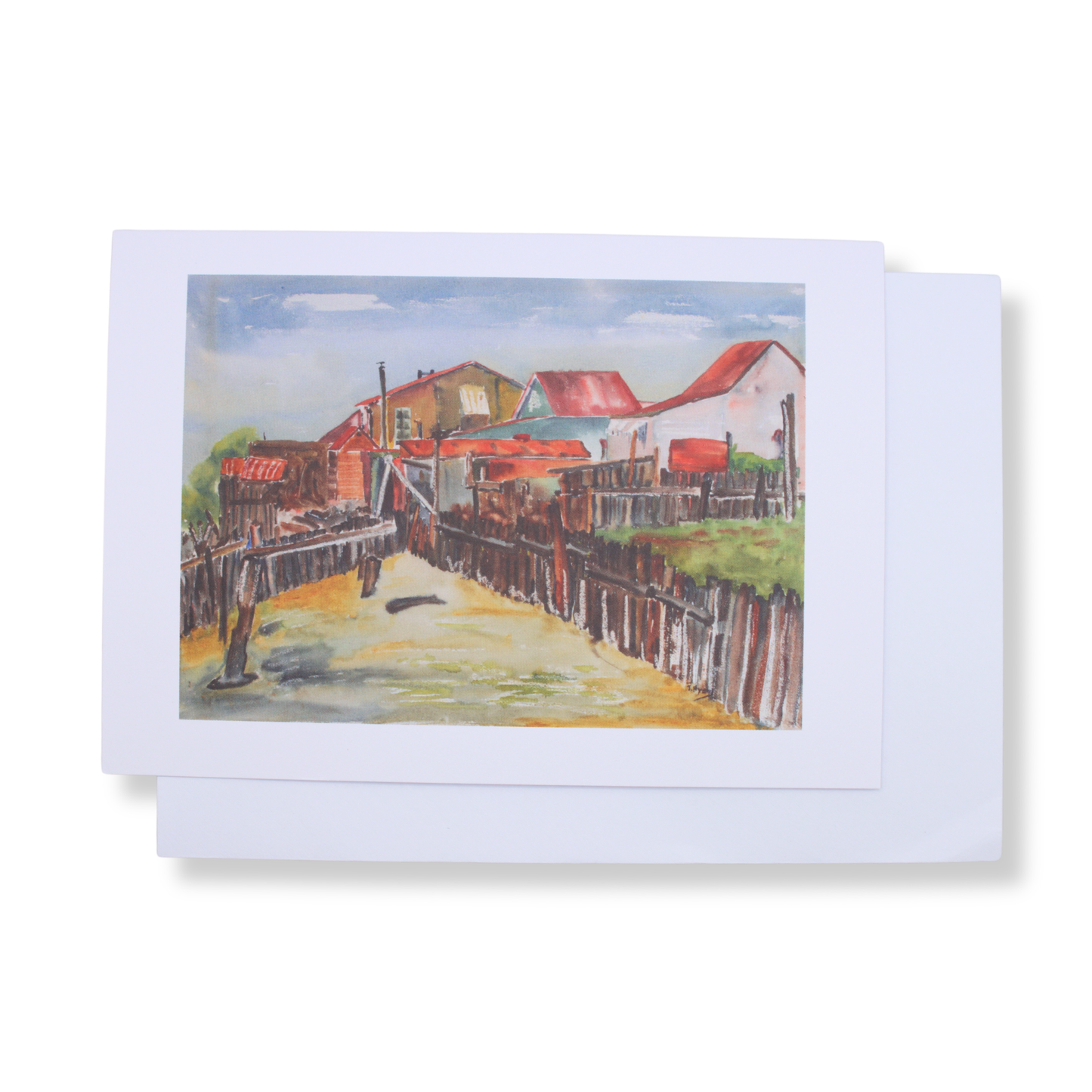 Joyce Hyam Greeting Card | Jackson's Estate Back Yards