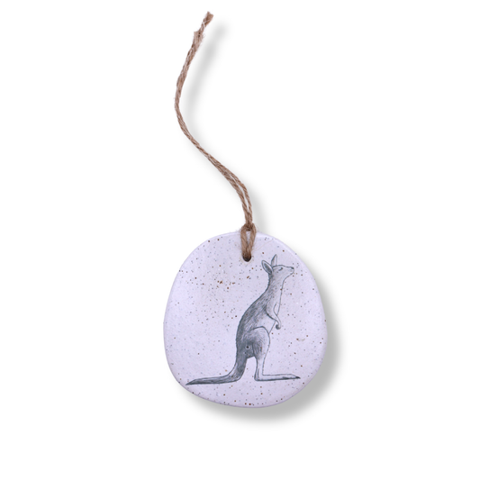 Kim Wallace x Renee Treml Ornament | Kangaroo