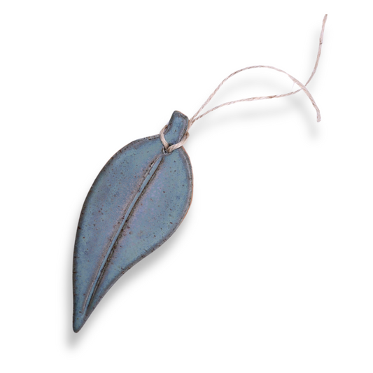 Kim Wallace Eucalyptus  Leaf Ornament | Bluegum - Large