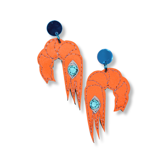 Kimi Schieren Earrings | Small Prawn #1