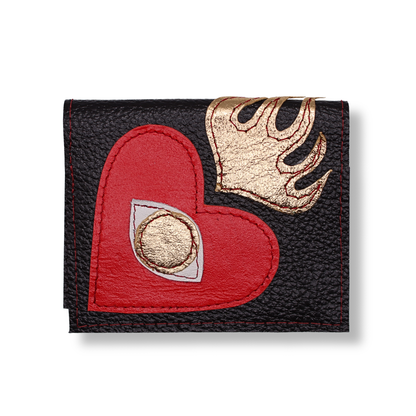 Kimi Schieren Flip Wallet | Heart