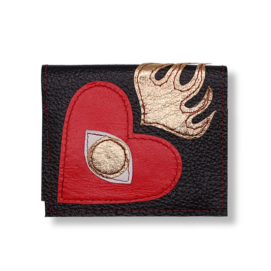 Kimi Schieren Flip Wallet | Heart