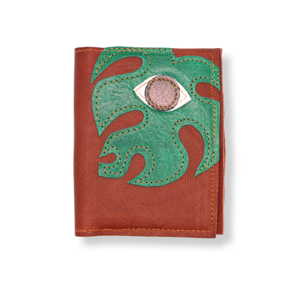 Kimi Schieren Flip Wallet | Monstera