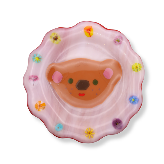 Lawn Bowls Glass Bowl | Bear