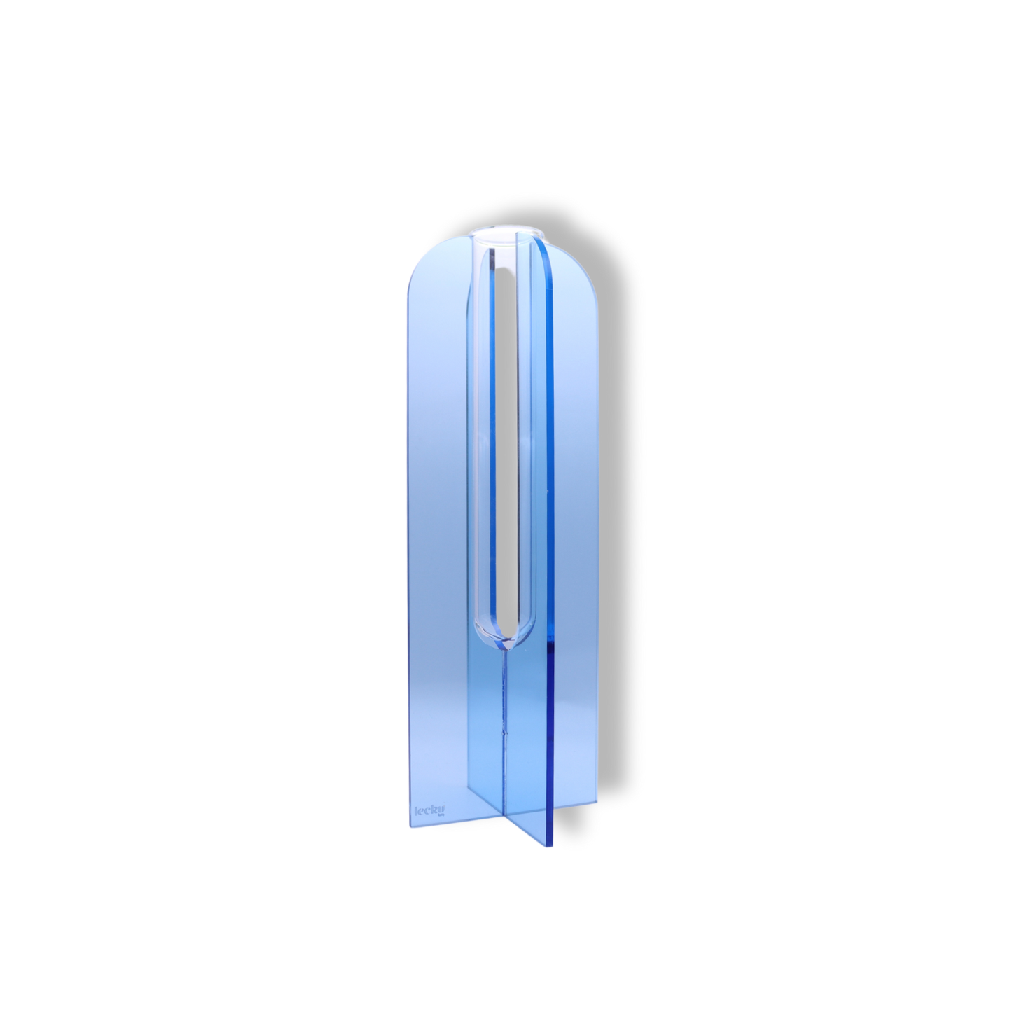 Lecky Studios Large Stem Vase | Fluoro Blue