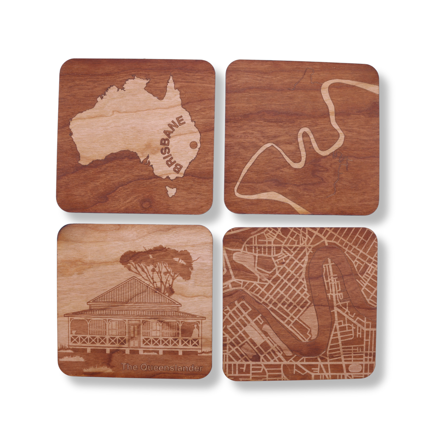 Little Building Co Brisbane Coasters