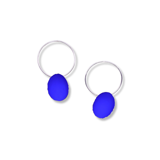 Mari Hirata Earrings | Deepest Blues Loops