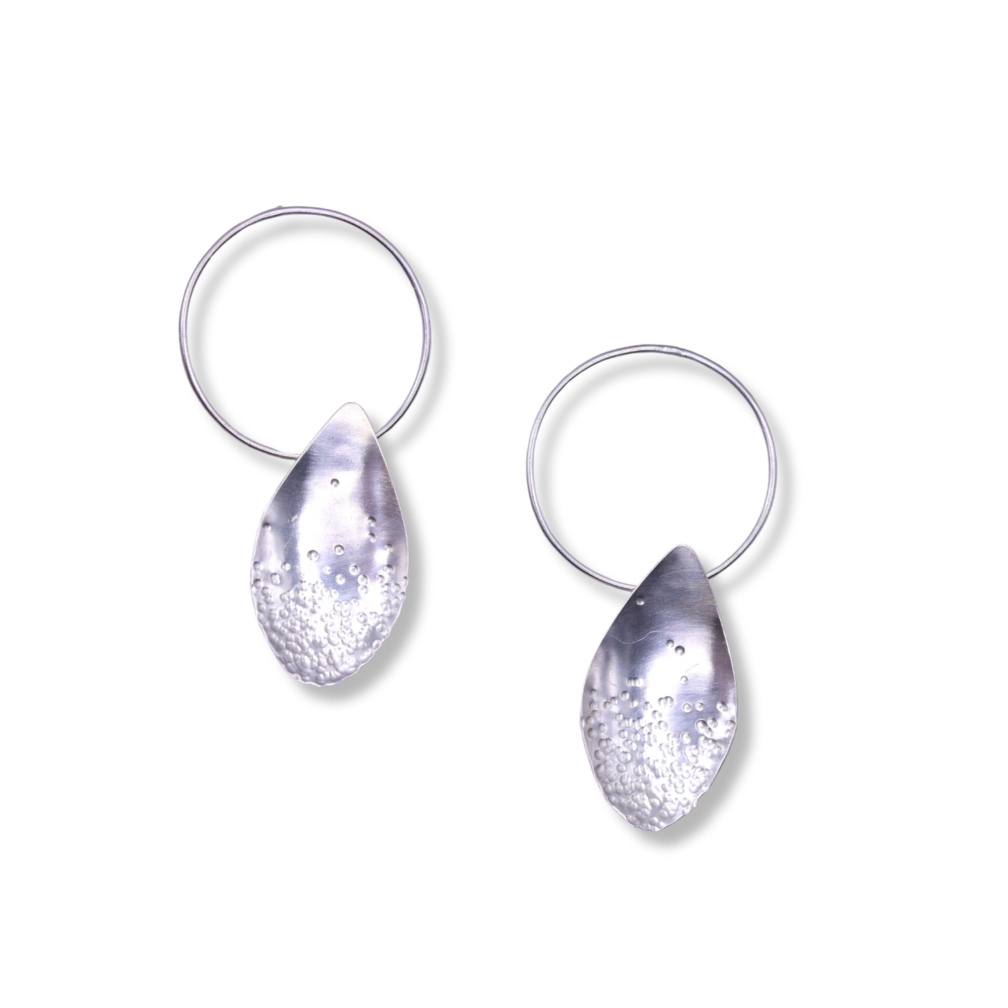 Mari Hirata Earrings | Sterling Silver Swing Pod #2