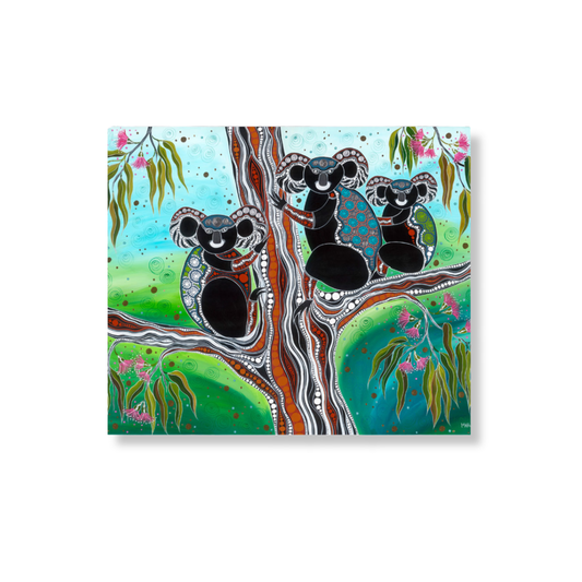 Melanie Hava Greeting Card | Koalas in the Gumtree