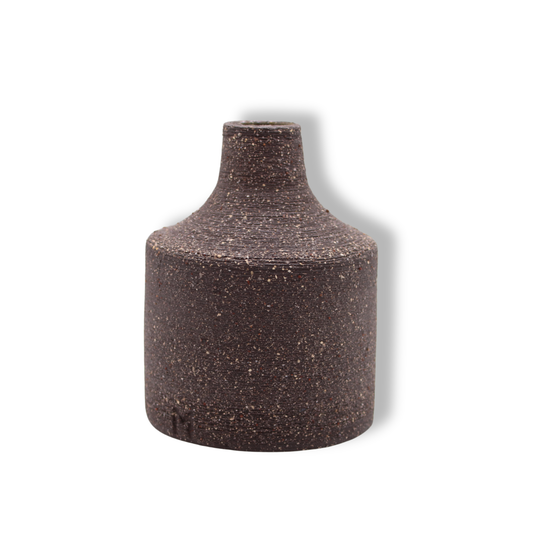 Michael Shaw Bottle Vase | Black & Green #4