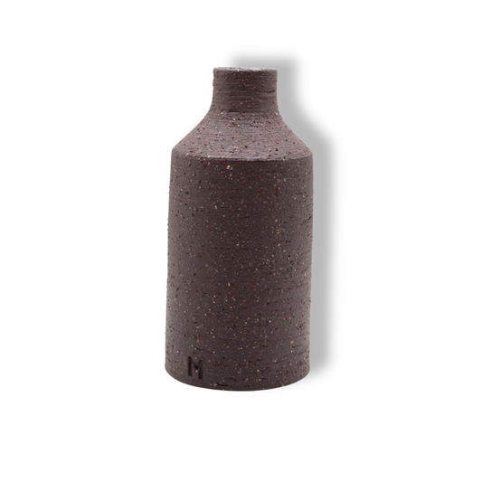 Michael Shaw Bottle Vase | Black & Green #6