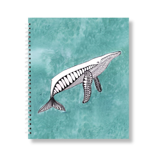 Delvene Cockatoo-Collins Journal Small | Migalu Yalingbillas - Blue