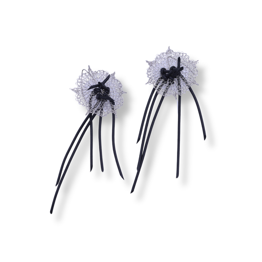 Mika's Design Matsuri Earrings | Black