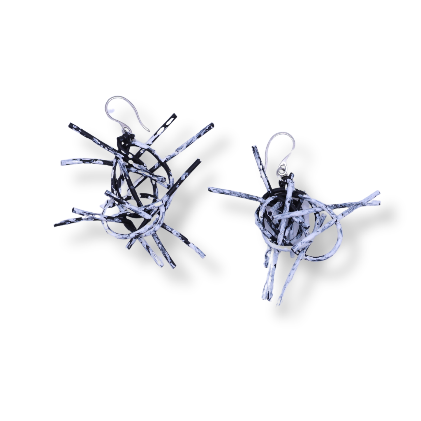 Mika's Design Web Earrings | Wabi-Sabi White