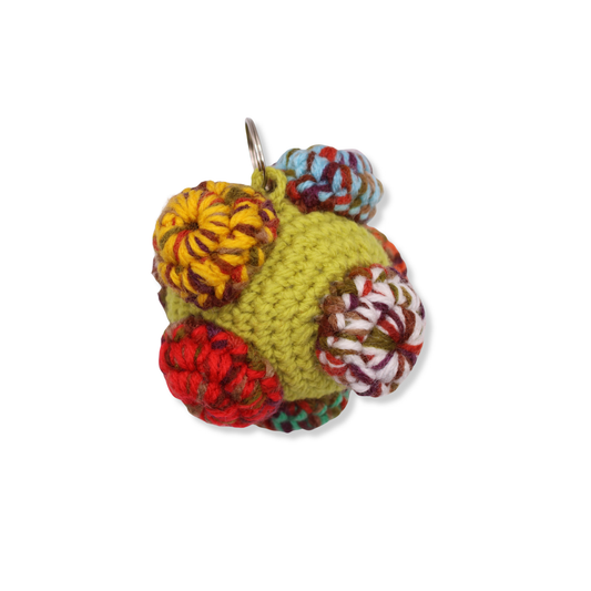 Millie Radovic Hand Crocheted Bag Decoration | Burr #1