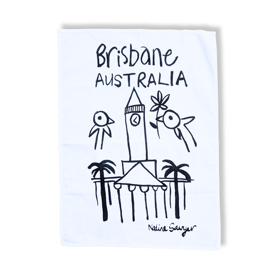Nadine Sawyer Tea Towel | Brisbane