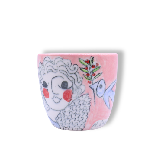 Nadine Sawyer Coffee Cup | Pink 1