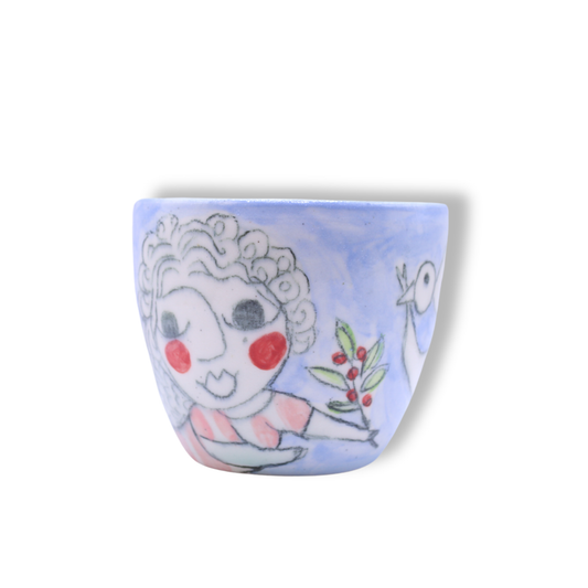 Nadine Sawyer Coffee Cup  Blue 1