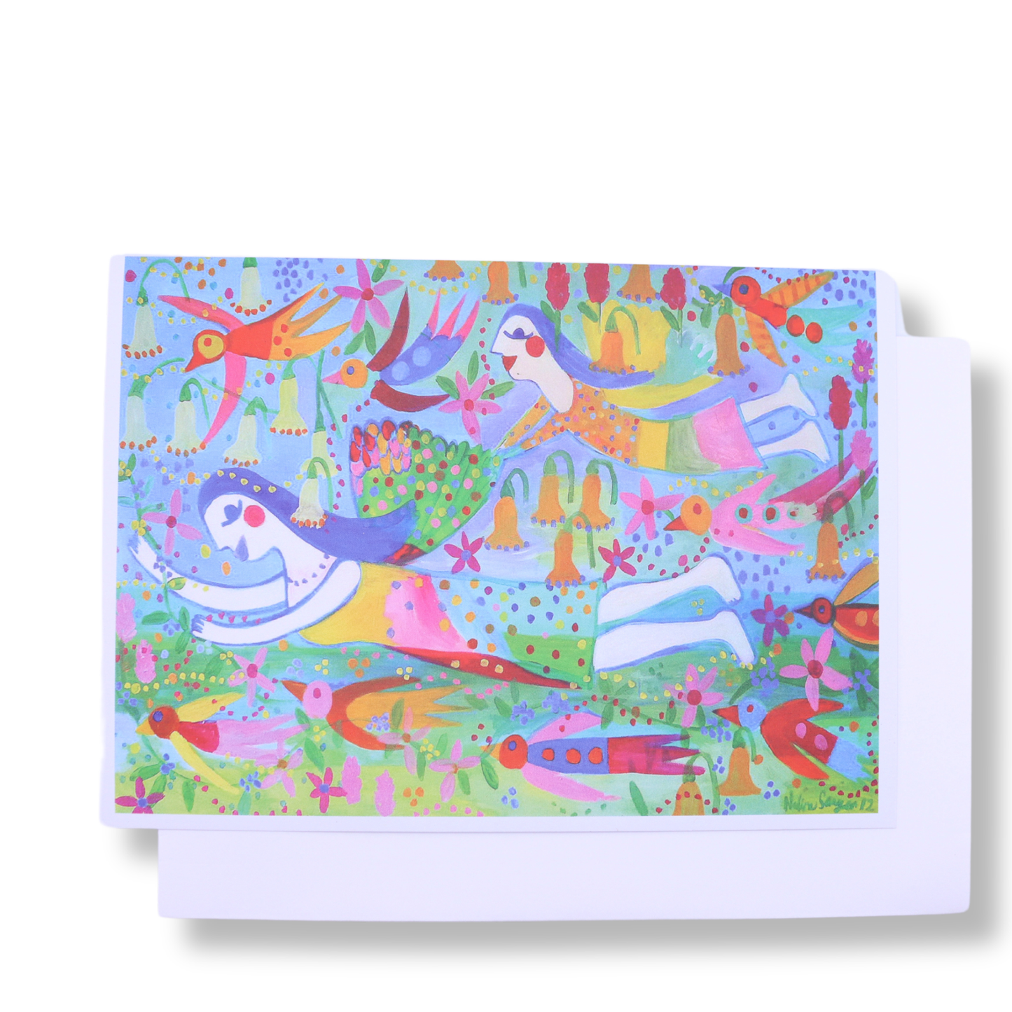 Nadine Sawyer Large Greeting Card | Dream a Big Dream