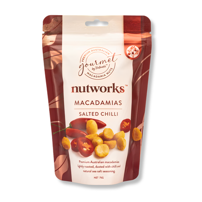 Nutworks Salted Chilli Macadamias 75 g