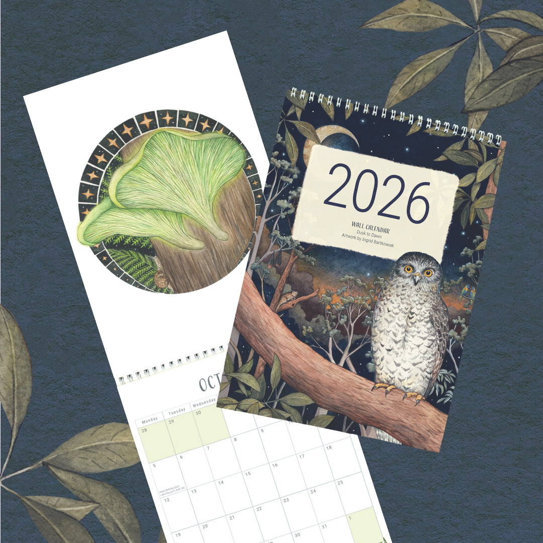 Ingrid Bartkowiak Wall Calendar 2026