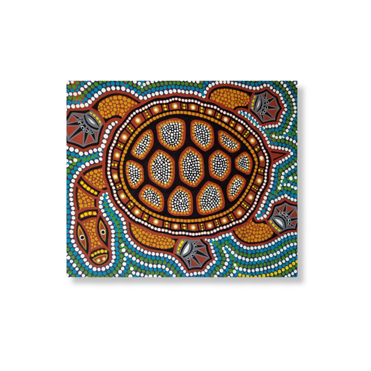 Oral James Roberts Greeting Card | Sea Turtle