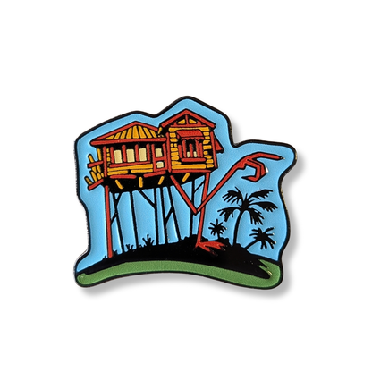 Phoebe Paradise Enamel Pin | Daddy Long Legs