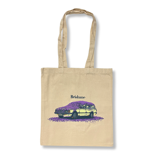 Phoebe Paradise Tote Bag | Jacaranda Season