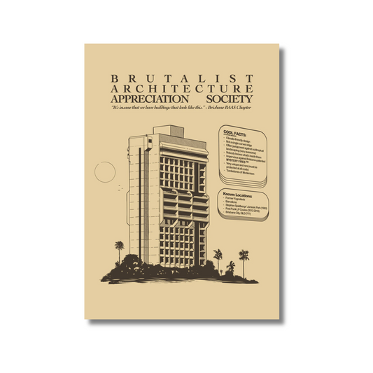 Phoebe Paradise A3 Print | Brutalist Appreciation Society