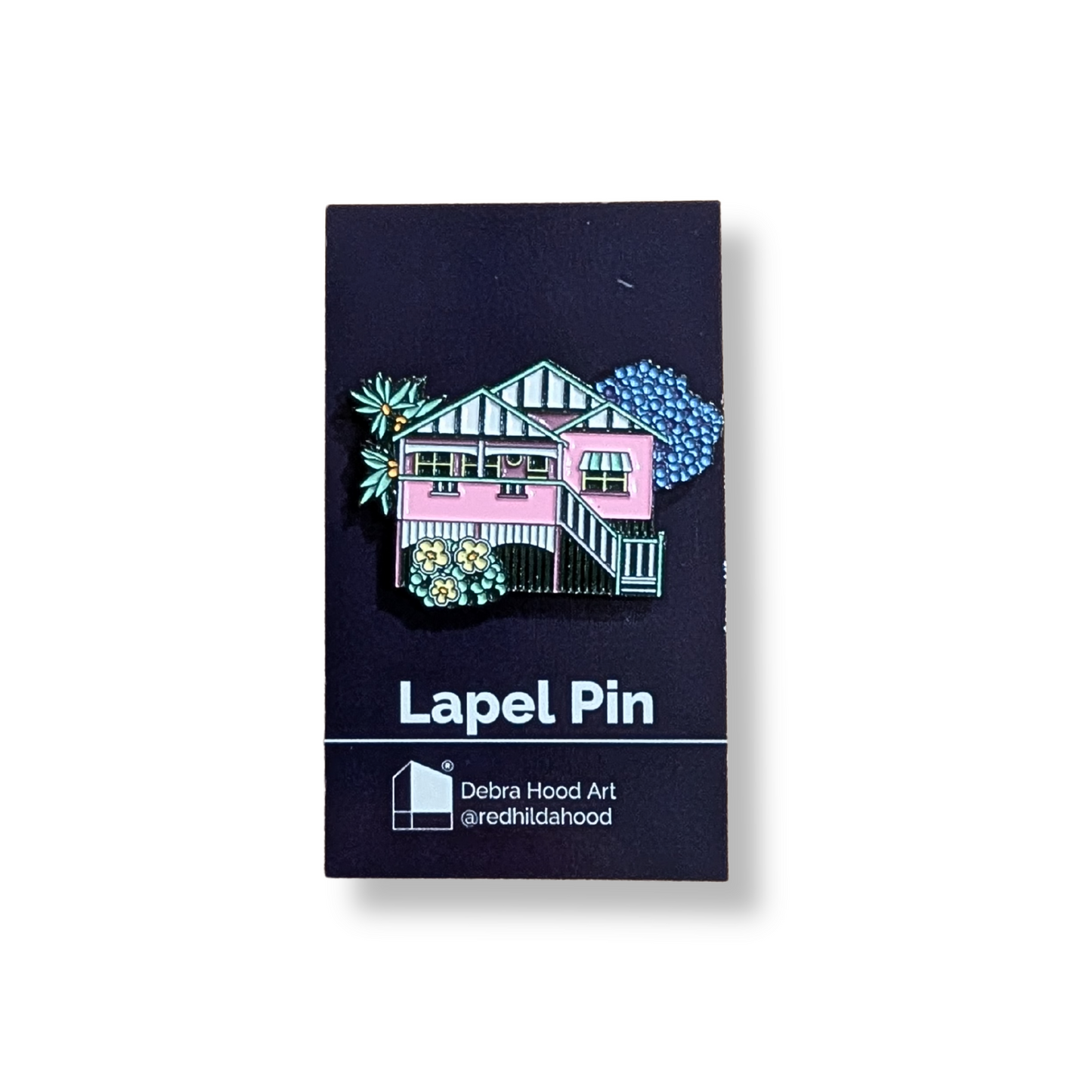 Debra Hood Enamel Pin | Dusty Pink House