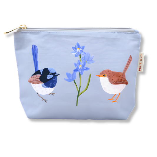 Pixie Nut & Co. Pouch |  Fairy Wren