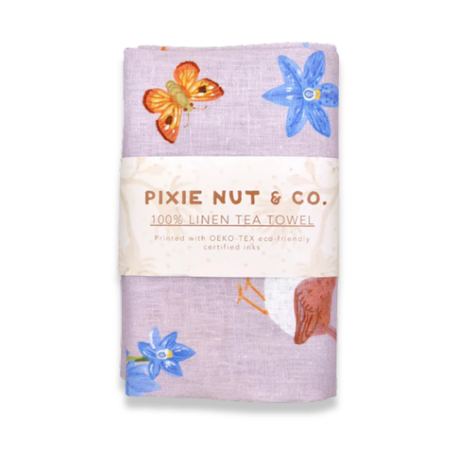 Pixie Nut & Co. Tea Towel | Wren