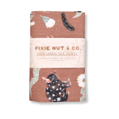 Pixie Nut & Co. Tea Towel | Quoll