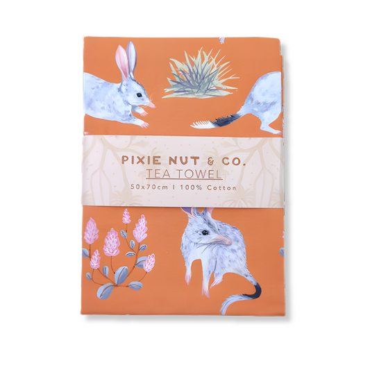 Pixie Nut & Co. Tea Towel | Bilby