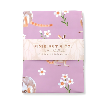 Pixie Nut & Co. Tea Towel | Wallaby