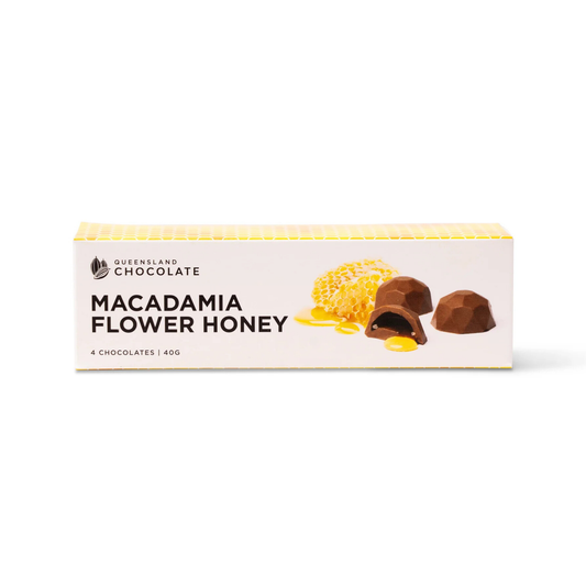 Queensland Chocolate | Macadamia Honey Chocolates 4pc