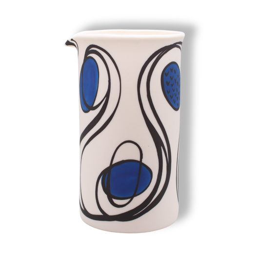 Ronelle Clarke Aegean Blue Beaker Jug #3