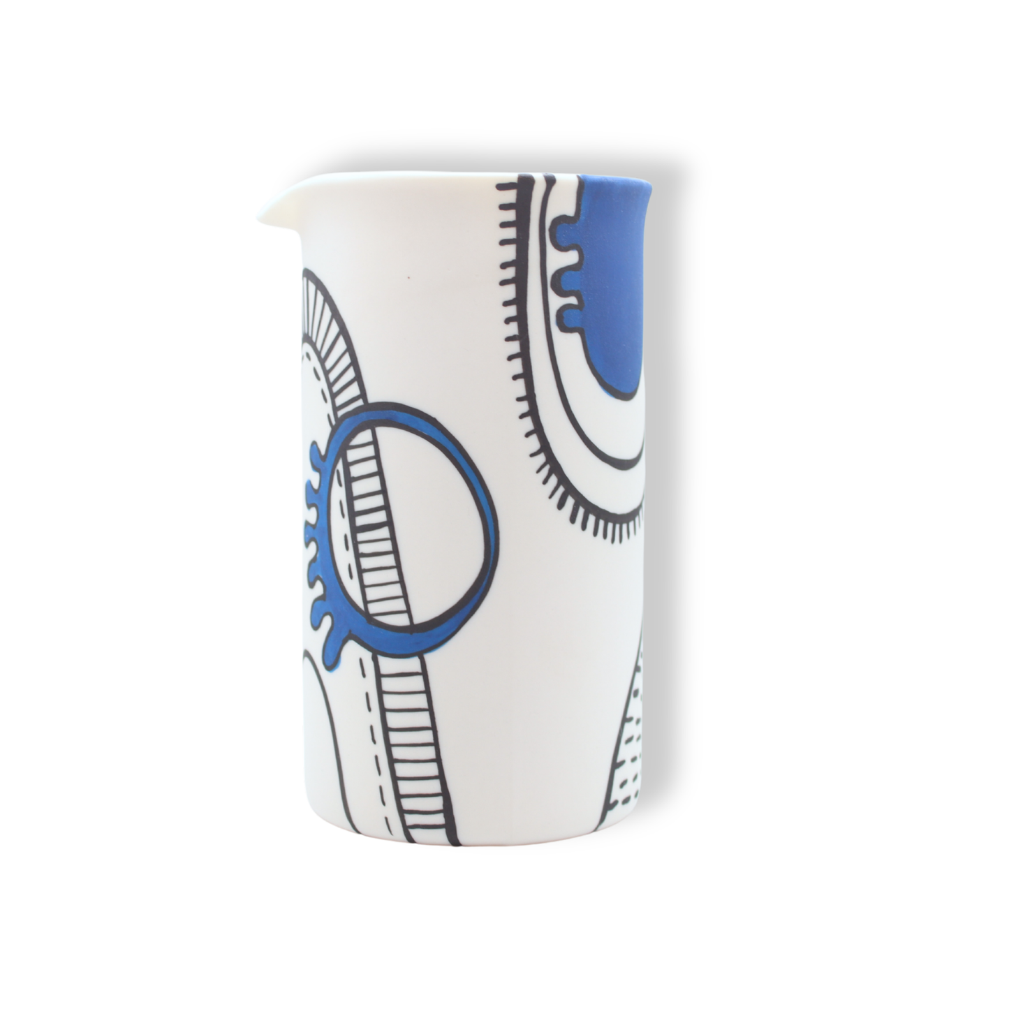 Ronelle Clarke Aegean Blue Beaker Jug #6