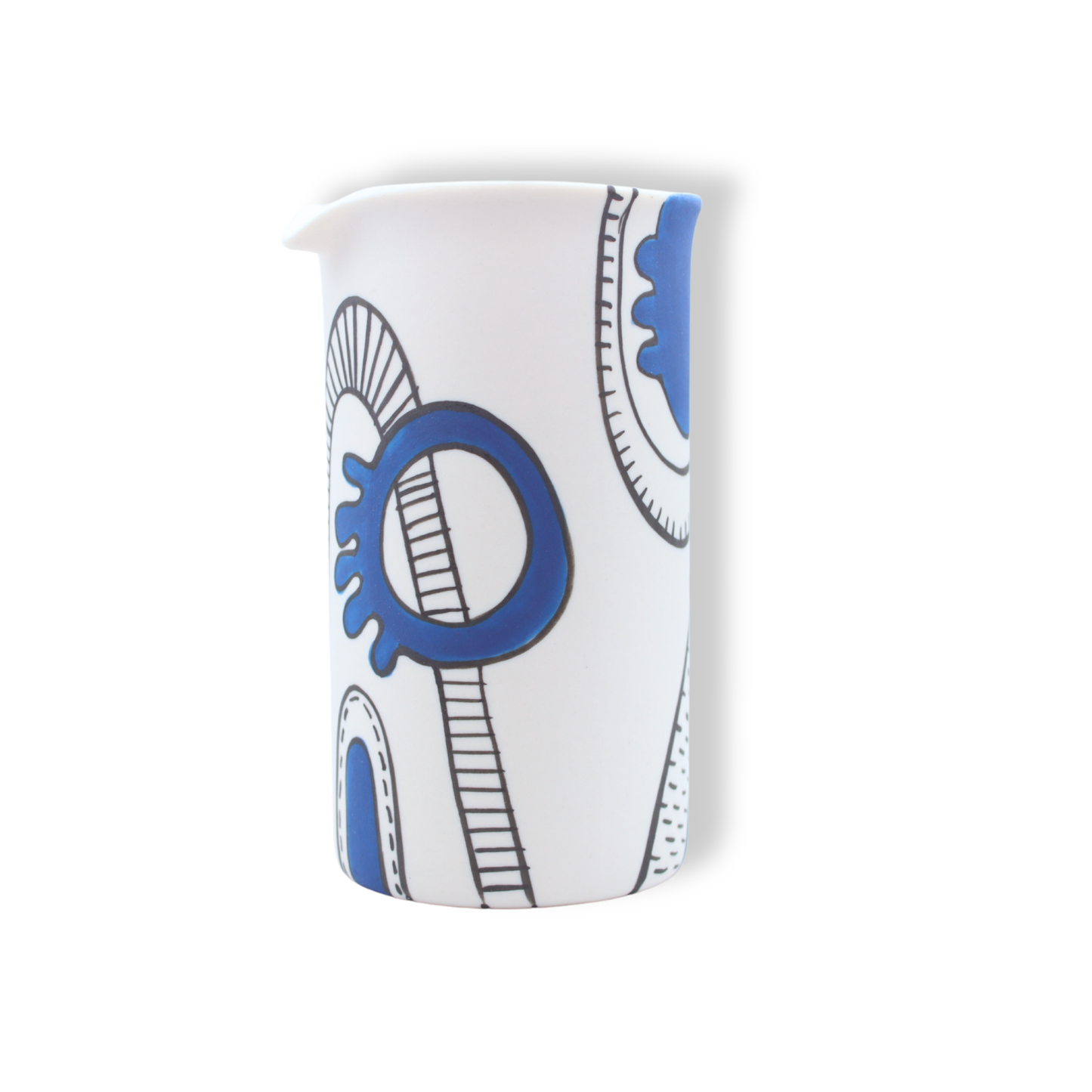 Ronelle Clarke Aegean Blue Beaker Jug