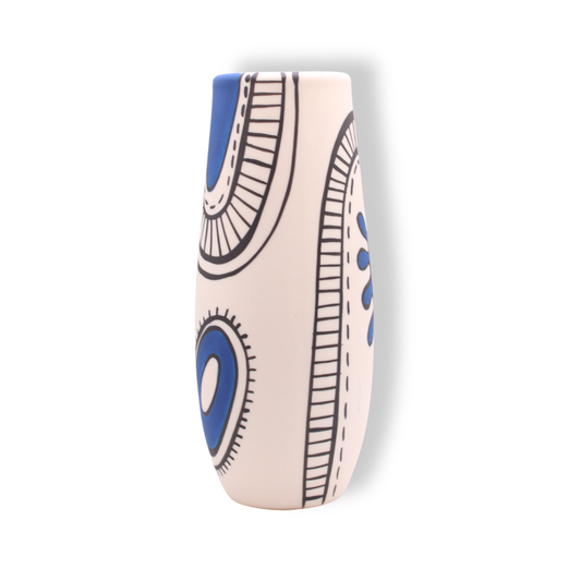 Ronelle Clarke Aegean Blue Small Vase