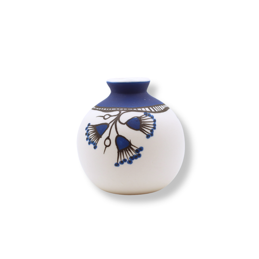 Ronelle Clarke River Series Small Round Vase #1