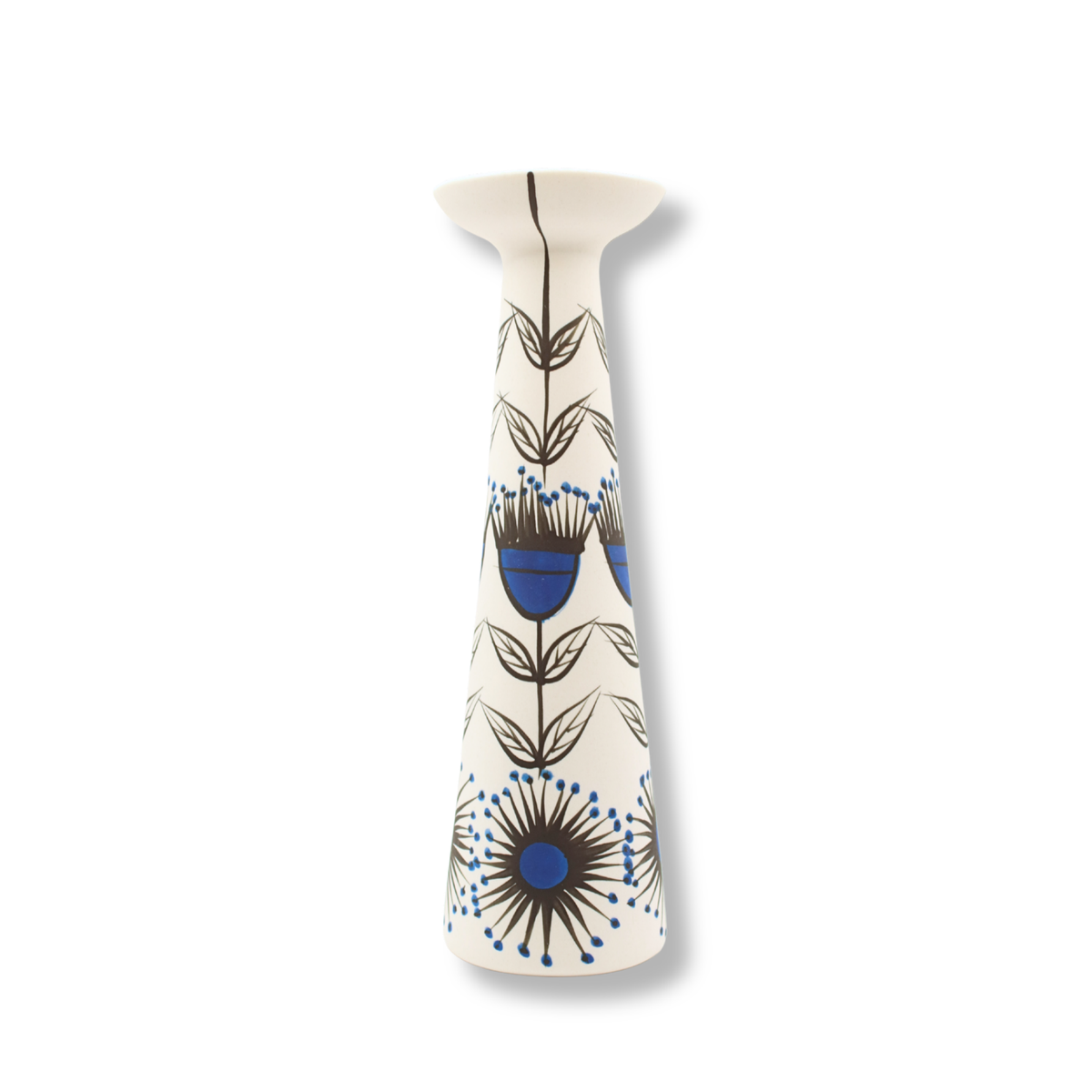 Ronelle Clarke Flower Tapered Flanged Vase #1