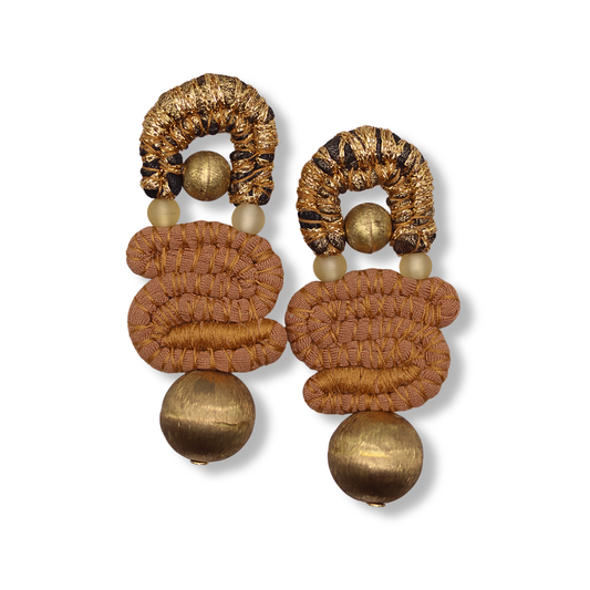 Ruby Phyllis Sculptural Earring #772