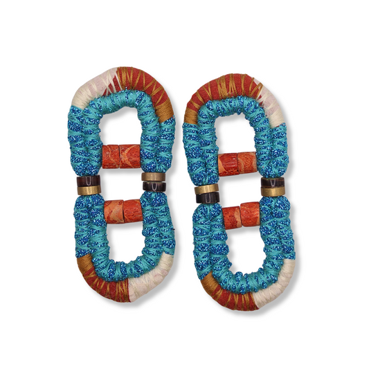 Ruby Phyllis Sculptural Earring #788