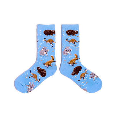 Spencer Flynn Socks | Australia Animals - Medium