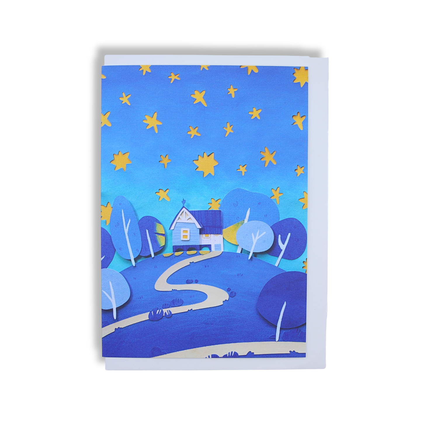 Sarah Capon Greeting Card | House on the Hill