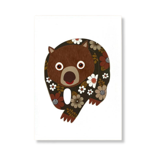 Smyle Art Print | Wombat
